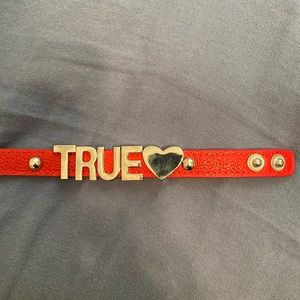 Bcbgeneration true love leather bracelet